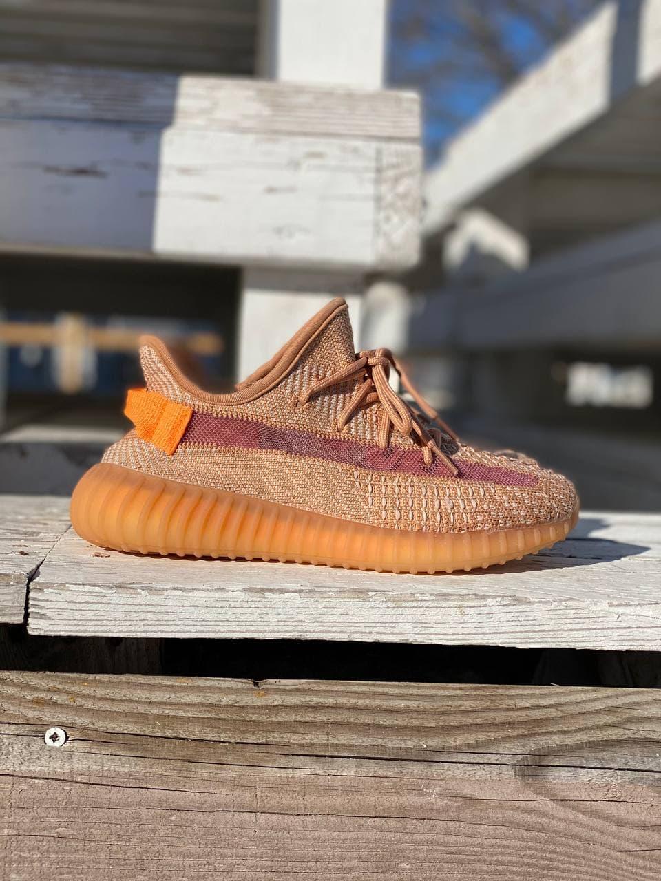 

Мужские кроссовки Adidas Yeezy Boost 350 v2 Clay / Адидас Изи Буст 350 в2 Песочные 41, Песочный