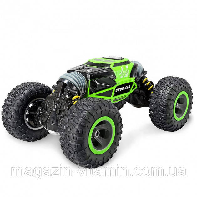 

Hyper UD 2168A Зеленая Машинка перевёртыш Hyper UD 2168A 48 см 1:8 Зеленая трансформер вездеход на пульте