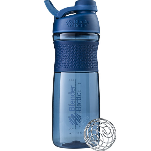 

Бутылка-шейкер спортивная BlenderBottle SportMixer Twist 820ml Navy SKL24-144925