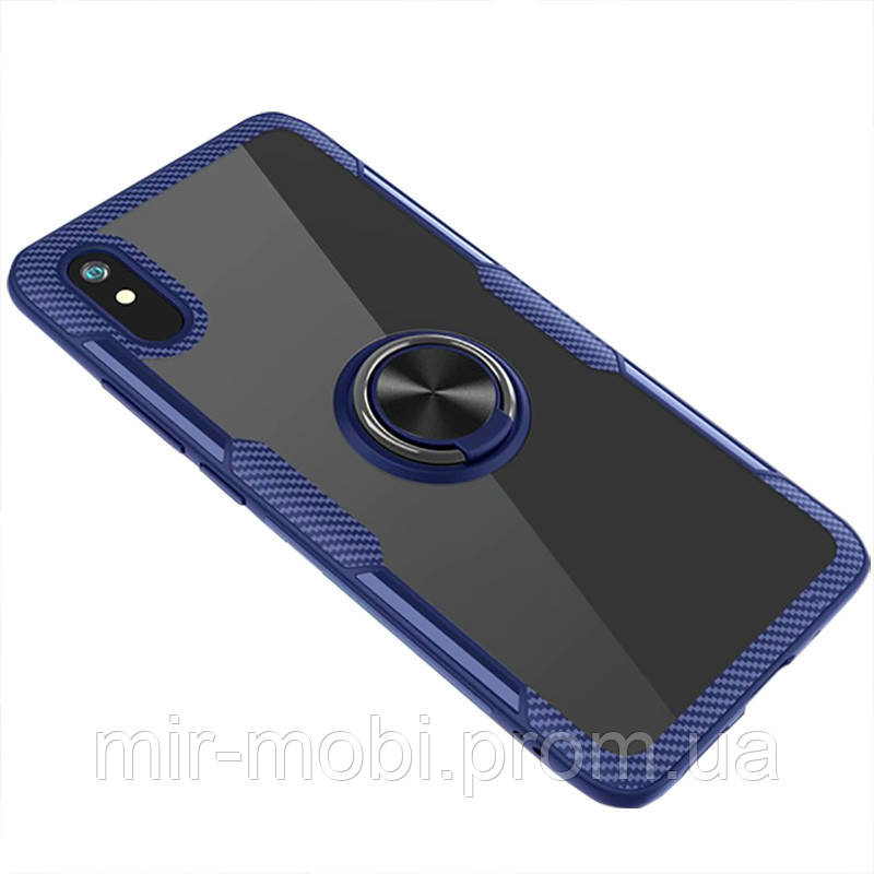 

TPU+PC чехол Deen CrystalRing for Magnet (opp) для Xiaomi Redmi 9A