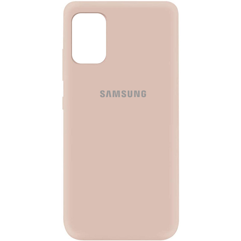 

Чехол Silicone Cover My Color Full Protective (A) для Samsung Galaxy A31 Розовый / Pink Sand