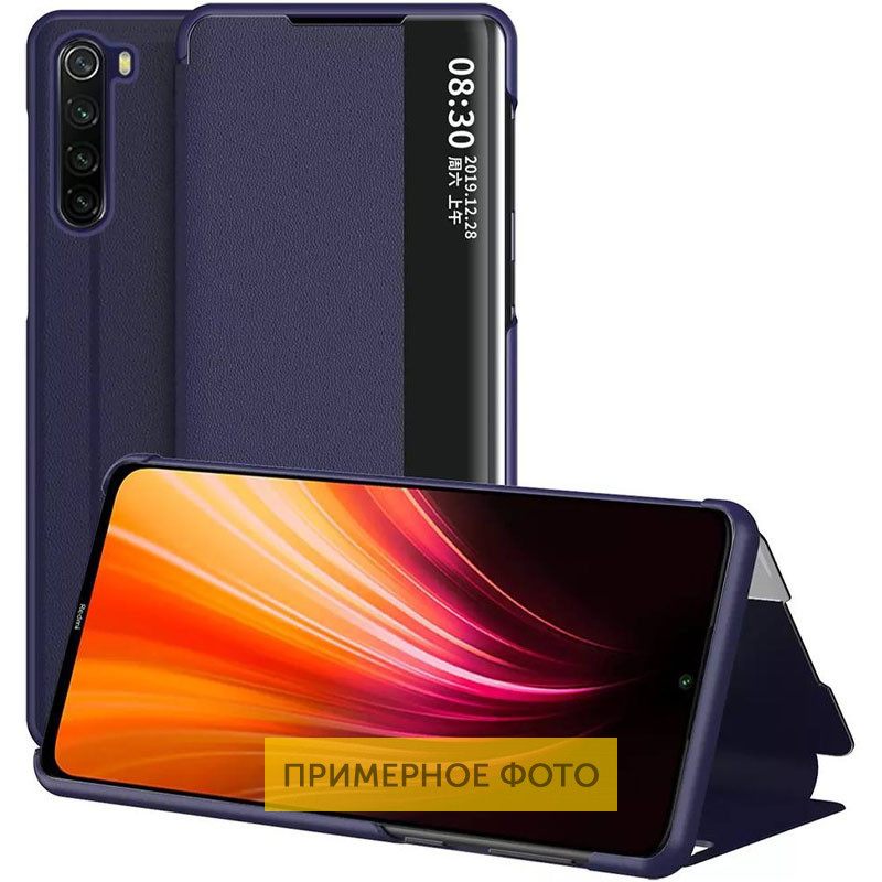 

Чехол-книжка Smart View Cover для Xiaomi Redmi Note 9s / Note 9 Pro / Note 9 Pro Max Синий