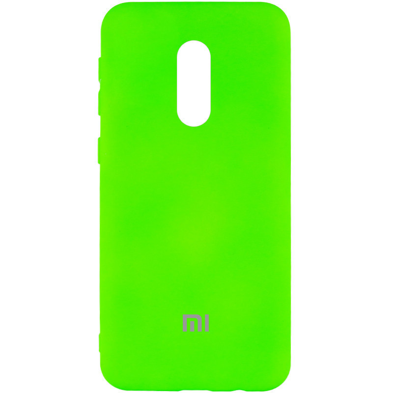 

Чехол Silicone Cover My Color Full Protective (A) для Xiaomi Redmi Note 4X / Note 4 (Snapdragon) Салатовый / Neon green