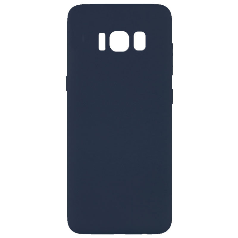 

Чехол Silicone Cover Full without Logo для Samsung G950 Galaxy S8 Синий / Midnight blue