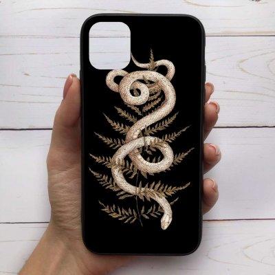 

Чехол Mood для iPhone 11 Pro с рисунком Змея на колоске SKL68-287753, Разные цвета