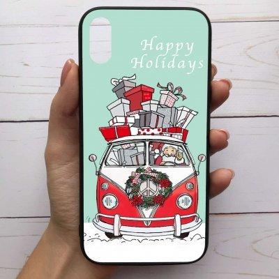 

Чехол Mood для iPhone X/Xs с рисунком Happy Holidays SKL68-289042, Разные цвета