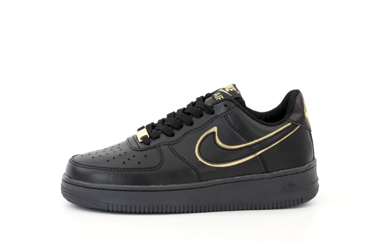 

Женские кроссовки Nike Air Force 1 Low Black / Найк Аир Форс 1 Лоу Черные 37, Черный