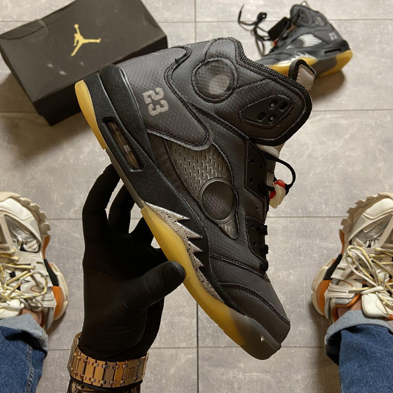 

Мужские кроссовки Nike Air Jordan V Retro / Найк Аир Джордан 5 Ретро 44, Черный