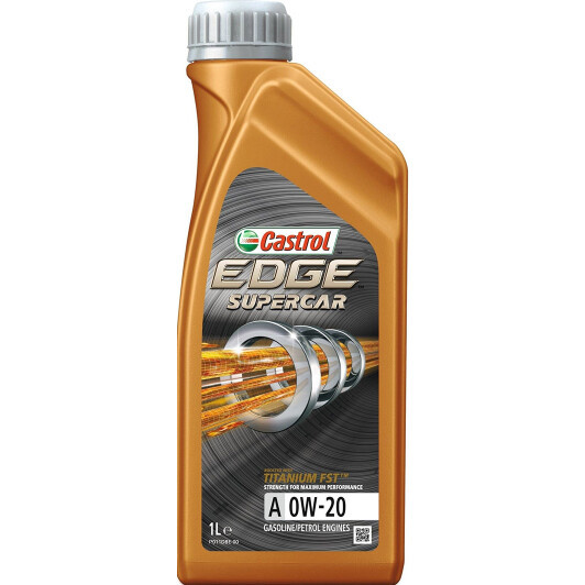 

Моторное масло Castrol EDGE Supercar 0w20 , 1л , синтетика, автомасло