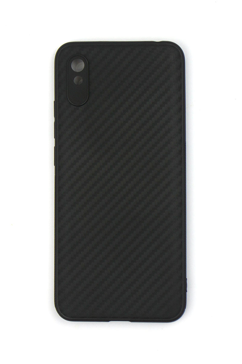 

Чехол Ultra Slim Carbon на Xiaomi Redmi 9A Черный (Редми 9А)