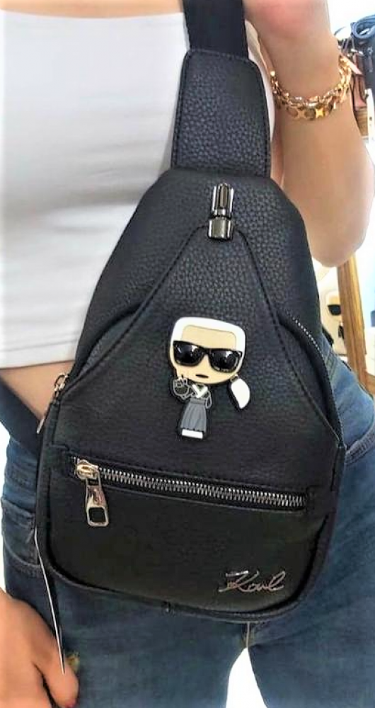 

Сумка слинг Karl Lagerfeld унисекс black, Черный