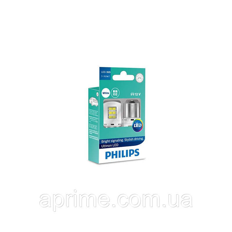 

Комплект LED ламп PHILIPS P21W в габариты, стоп сигналы. 1 год гарантия!