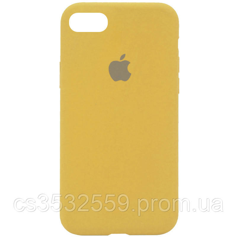 

Чехол Silicone Case Full Protective (AA) для Apple iPhone 7 / 8 / SE (2020) (4.7") Золотой / Gold