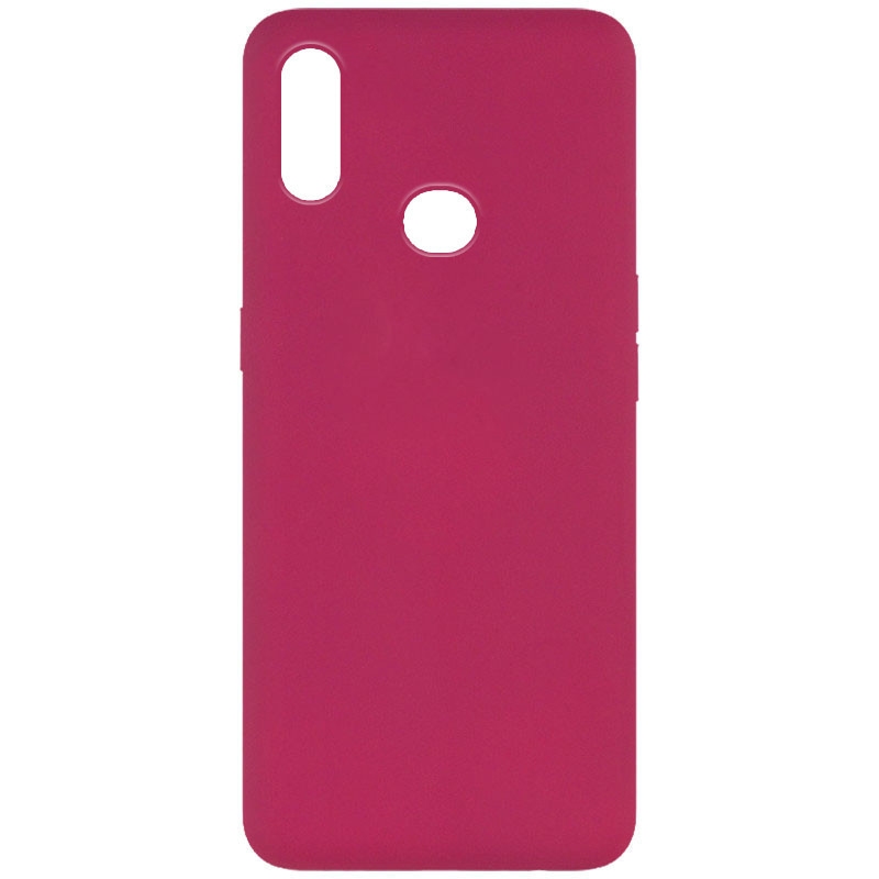 

Чехол Silicone Cover Full without Logo (A) для Samsung Galaxy A10s, Бордовый / marsala