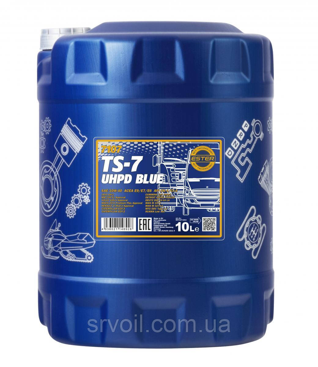 

Mannol TS-7 UHPD Blue 10W-40 API CK-4/CJ-4 (10л.)