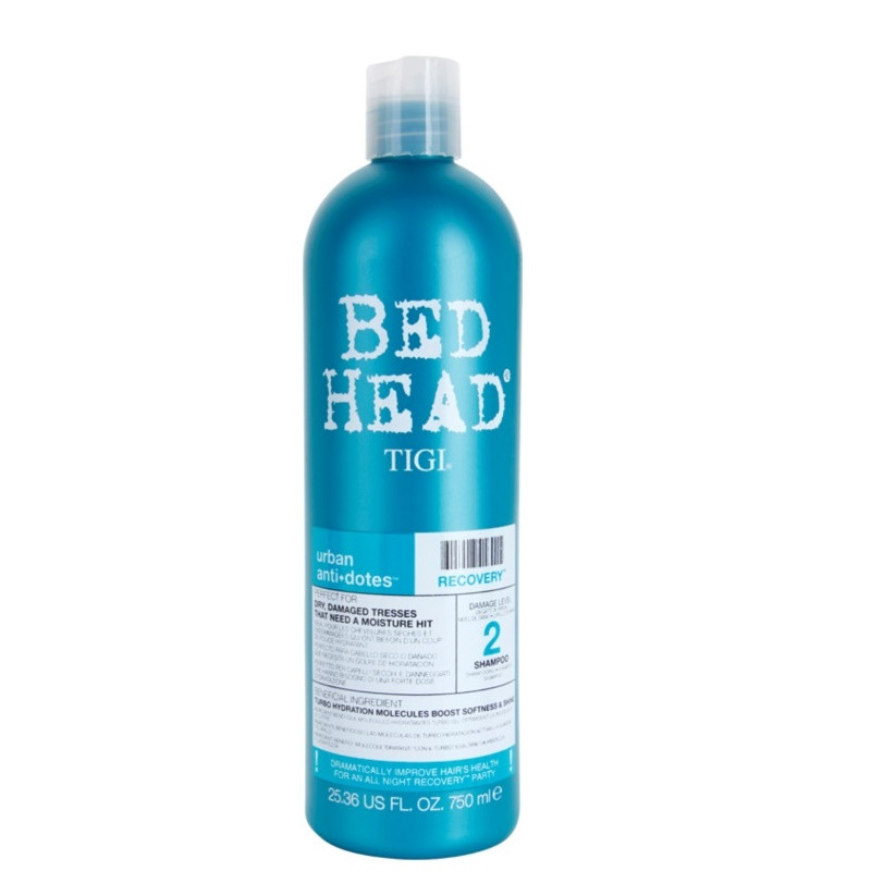 

Зволожувальний шампунь для сухого пошкодженого волосся Tigi Bed Head Urban Antidotes Recovery Shampoo 750мл