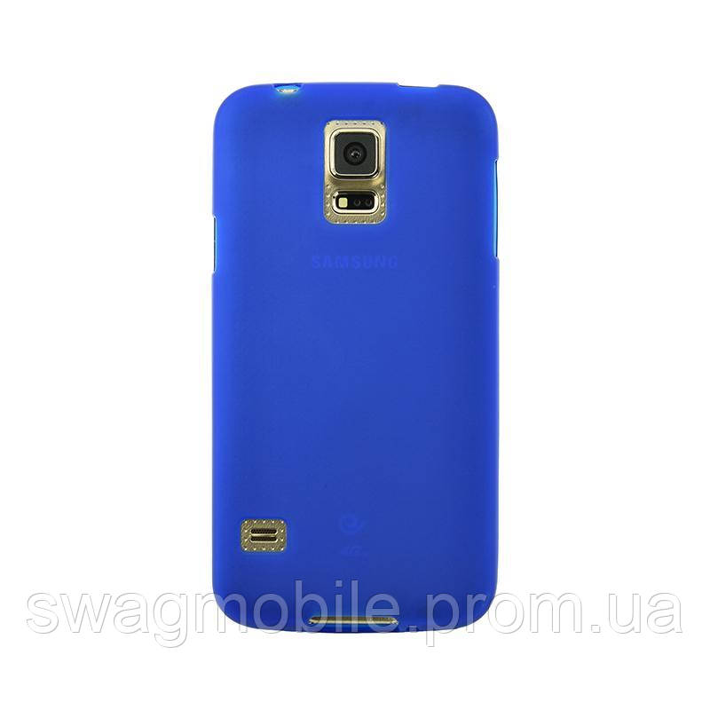 

Original Silicon Case Samsung J120 (J1-2016) Blue, Синий