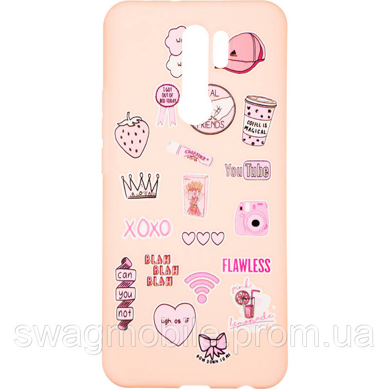 

TPU Print для Xiaomi Redmi 9 Pink, Розовый