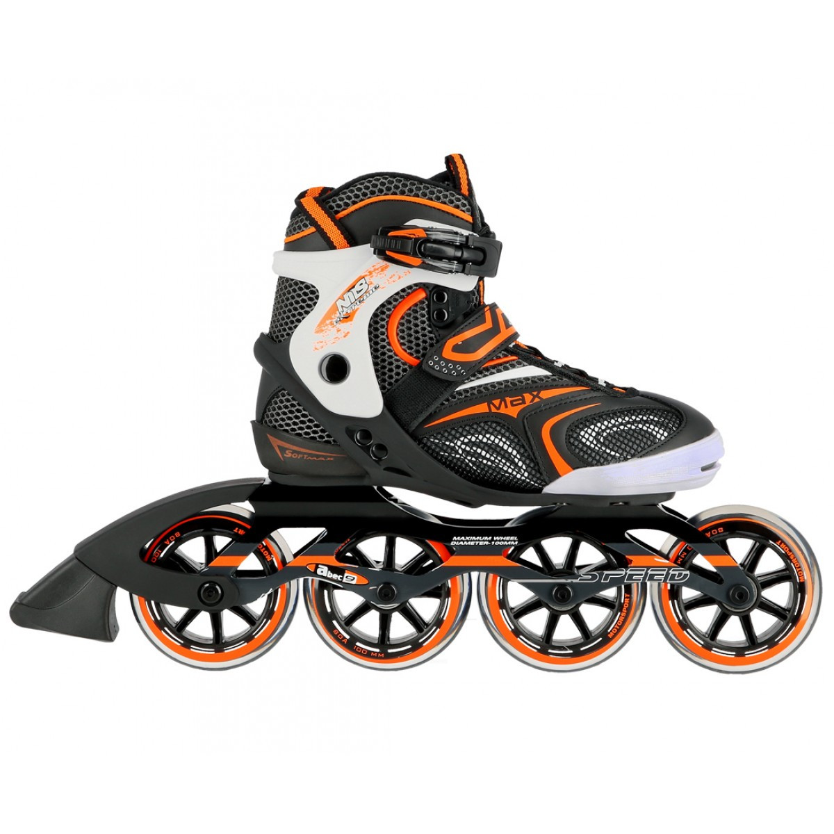 

Роликовые коньки Nils Extreme NA1060S Size 39 Black/Orange