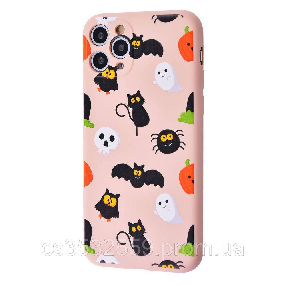 

TPU чехол WAVE Fancy для Apple iPhone 11 Pro (5.8") Black cats / Pink sand