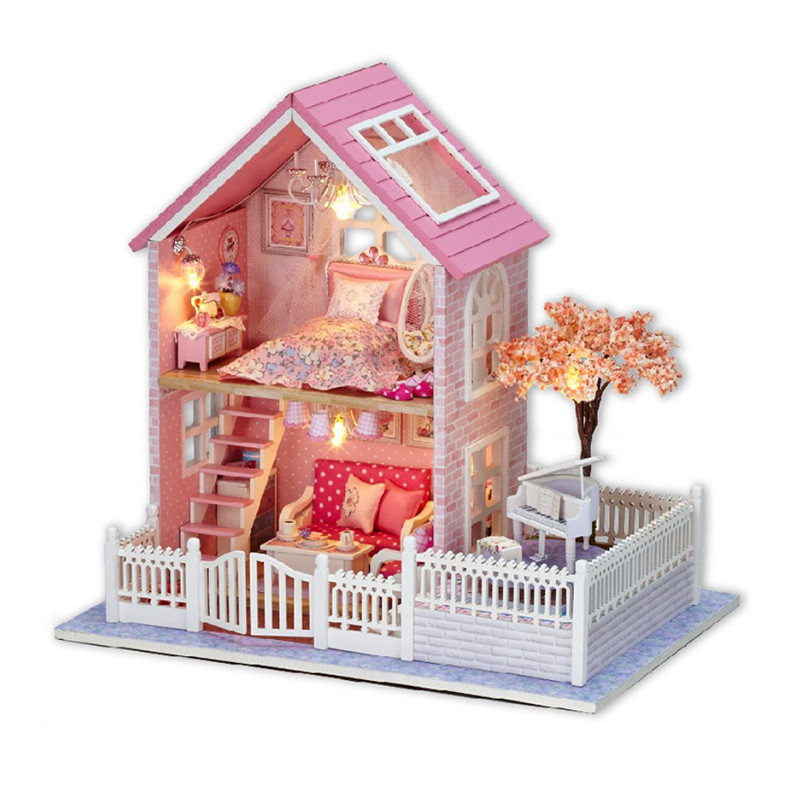 

Кукольный дом конструктор DIY Cute Room A-036-B Pink Cherry Blossom 3D (6678-22866)