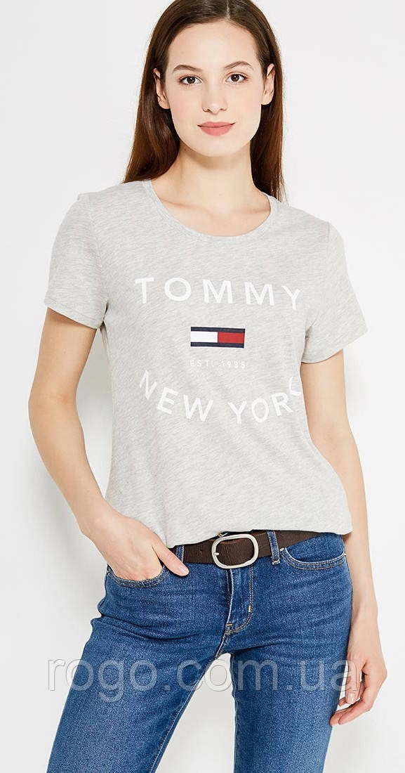 

Футболка женская Tommy Jeans Hilfiger, томми хилфигер, Белый