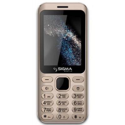 

Мобильный телефон Sigma X-style 33 Steel Dual Sim Gold (4827798854921)