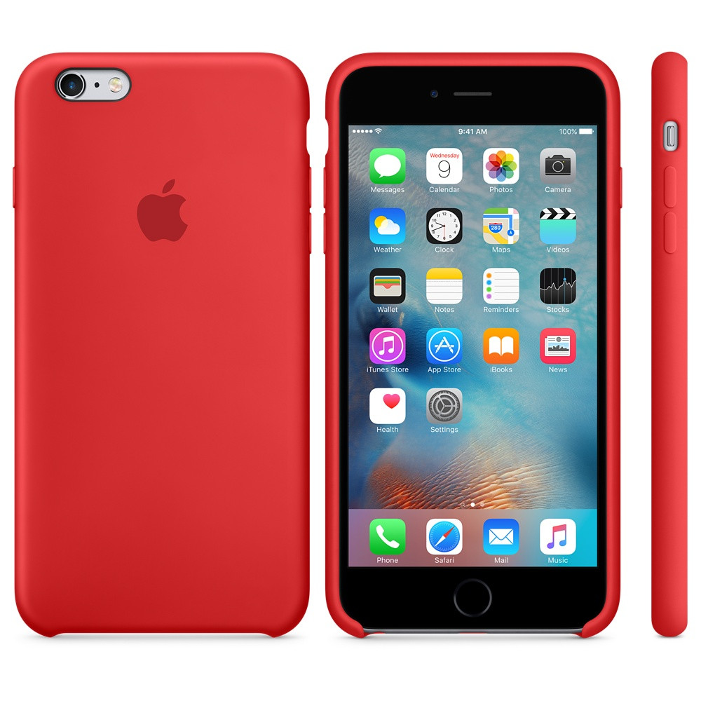 

Чохол Silicone Case для iPhone 6/6s Red