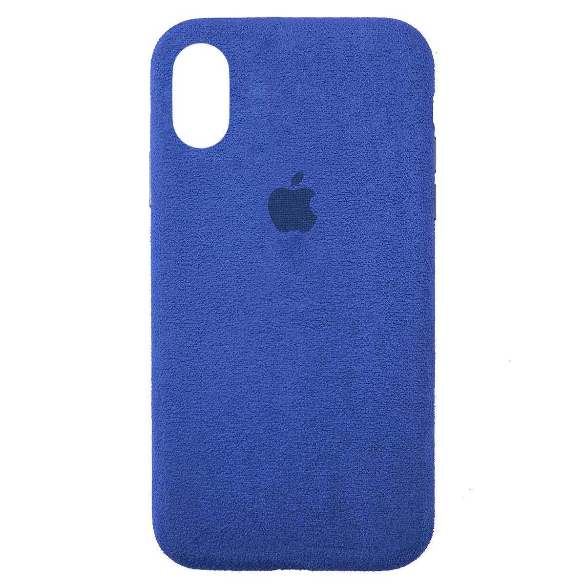 

Чохол Alcantara Case Full для iPhone Xr Blue