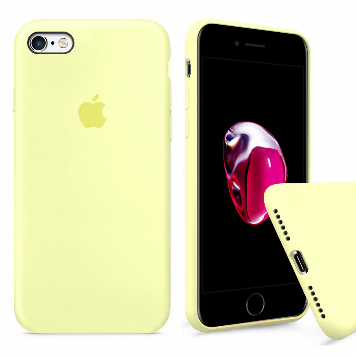

Чохол Silicone Full case для iPhone 6S Plus Mellow yellow