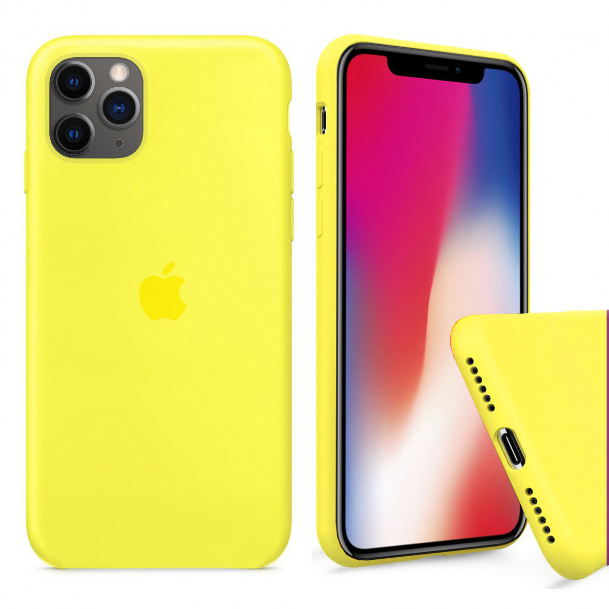 

Чохол Silicone Full Case для iPhone 12 Pro flash