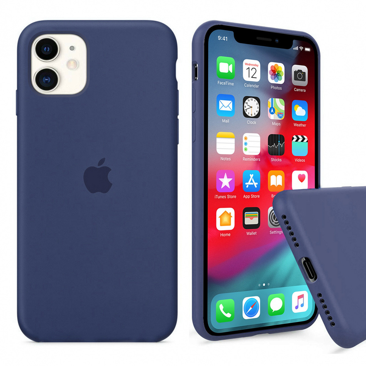 

Чохол Silicone Full case для iPhone 11 Alaskan blue