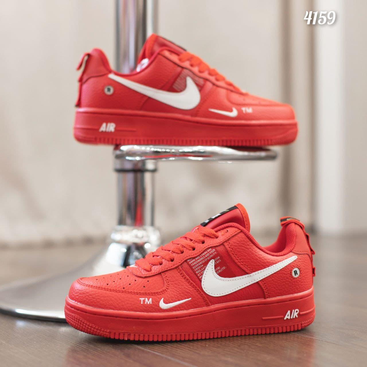 

Женские Кроссовки Nike Air Force 1 Mid LV8 Red White / Найк Аир Форс 1 Мид ЛВ8 Красные Белые 40, Разные цвета