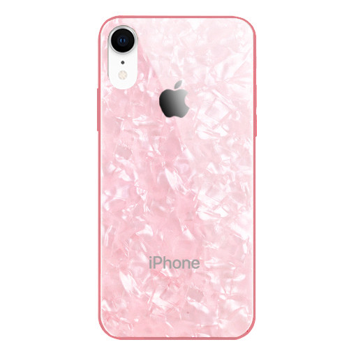 

Чохол Glass Marble Case для iPhone Xr Rose gold