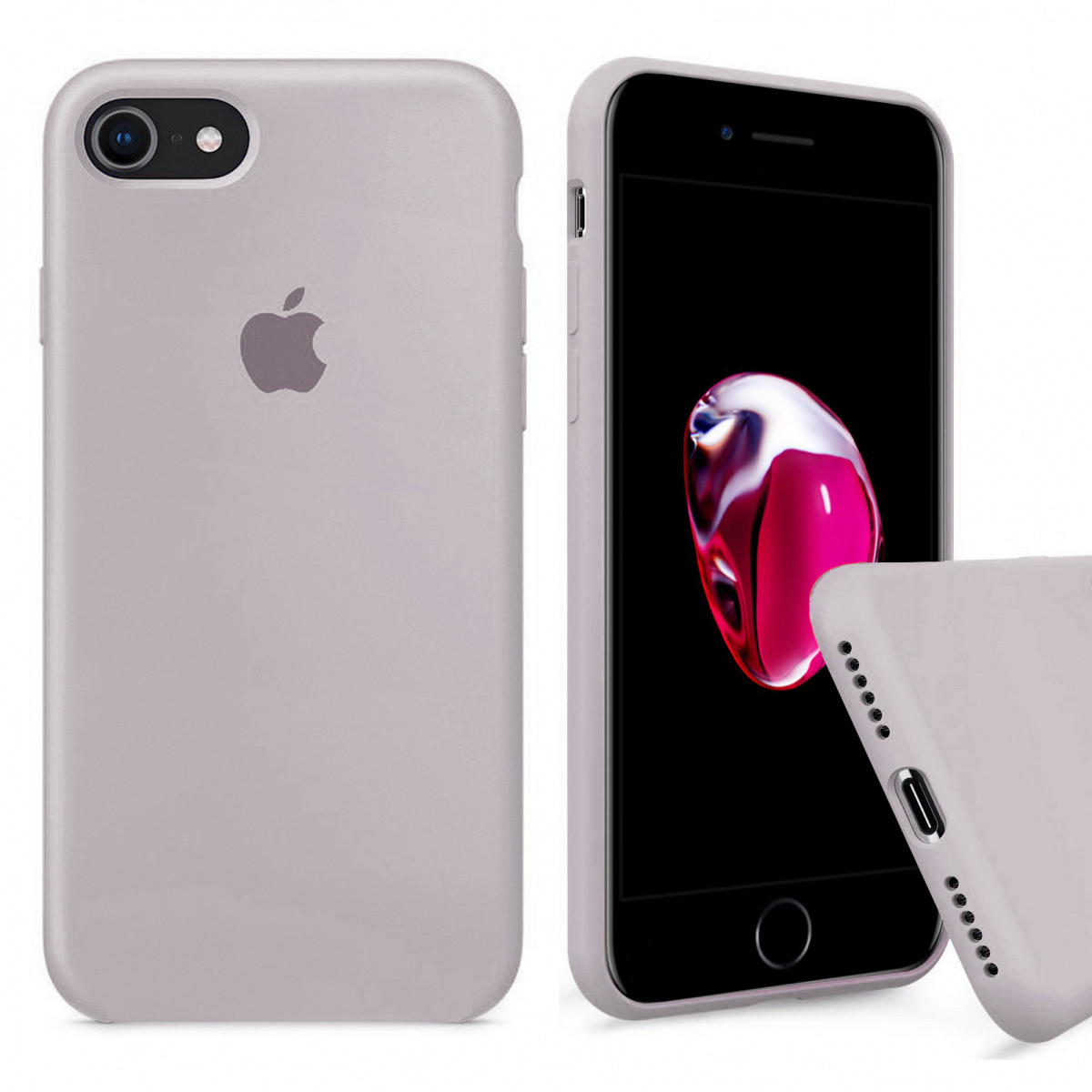 

Чохол Silicone Full case для iPhone 7/8/SE 2020 Lavender