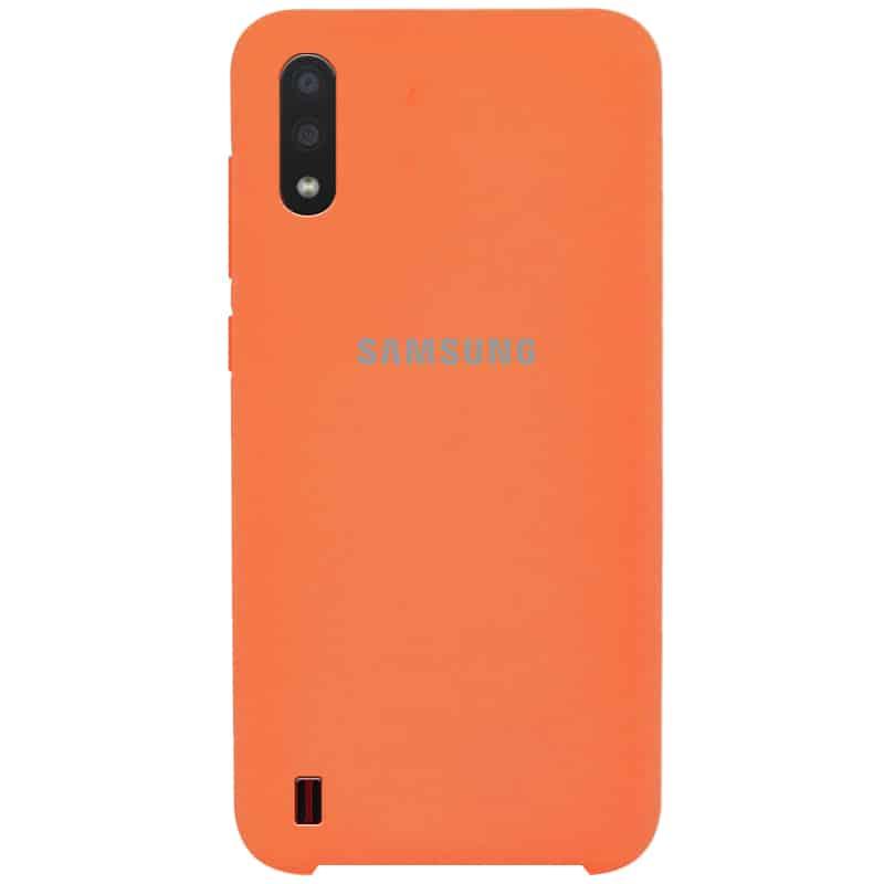 

Чохол Silicone Full Case для Samsung Galaxy A01 Orange