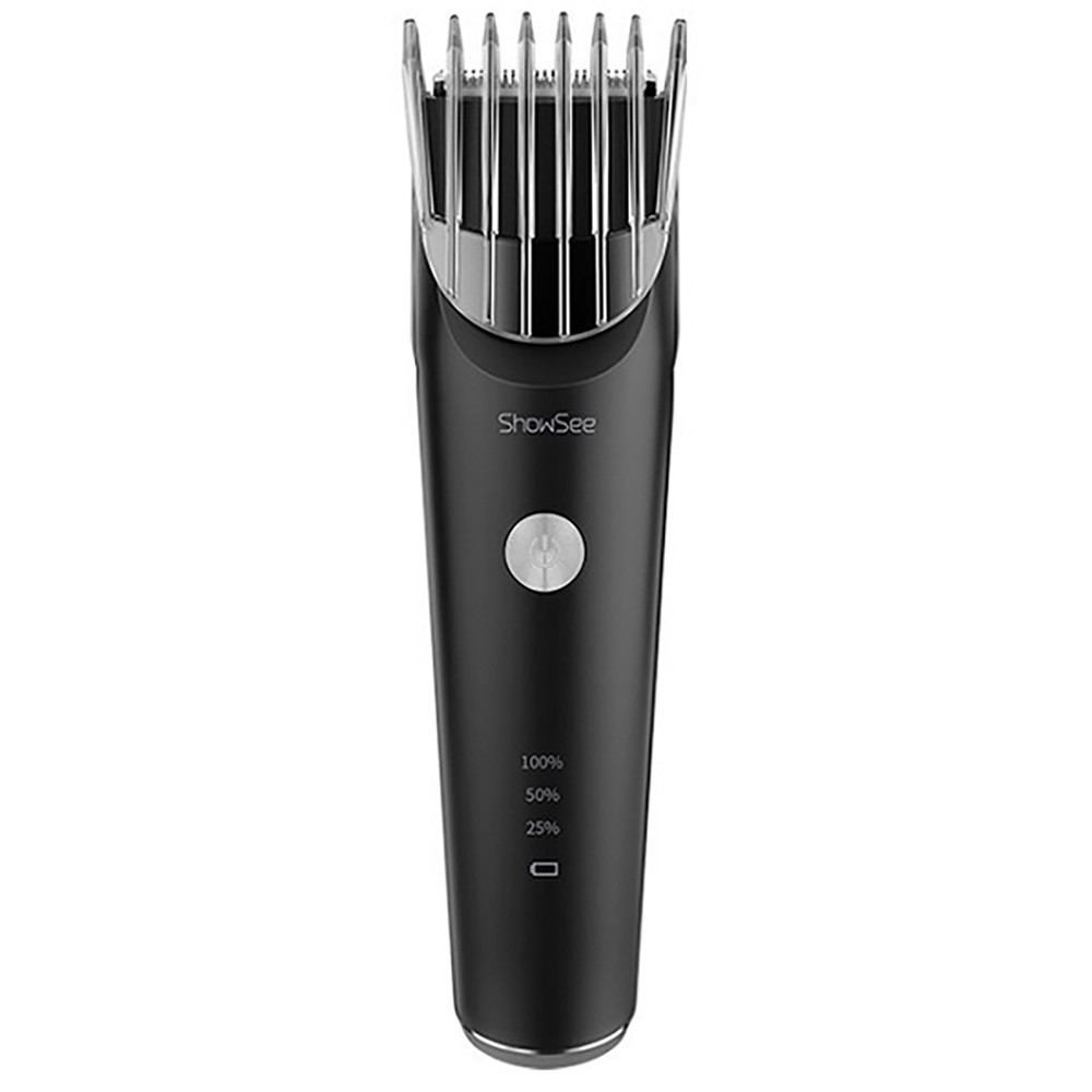 

Машинка для стрижки волос Xiaomi ShowSee Electric Hair Clipper C2 Black (6972615042024)