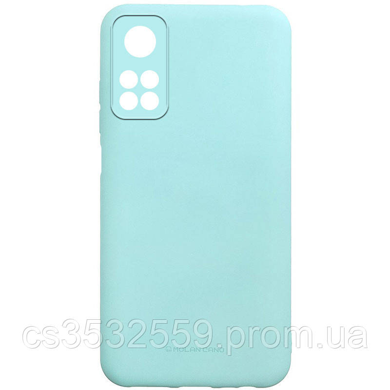 

TPU чехол Molan Cano Smooth для Xiaomi Mi 10T / Mi 10T Pro, Бирюзовый