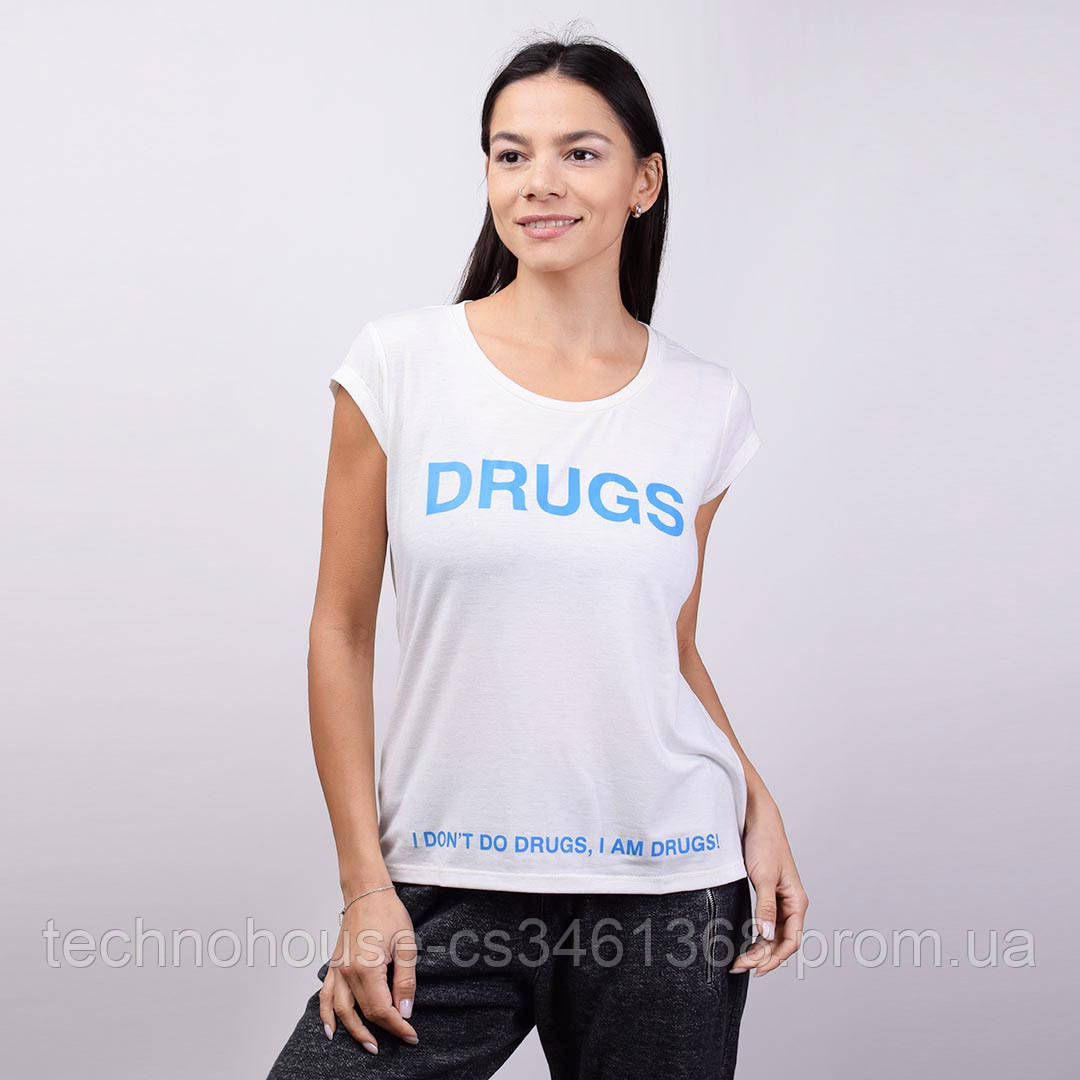 

Футболка DRUGS 1008 Белый