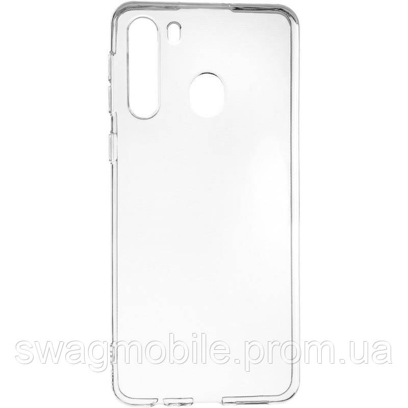 

Ultra Thin Air Case для Samsung A215 (A21) Transparent, Прозрачный