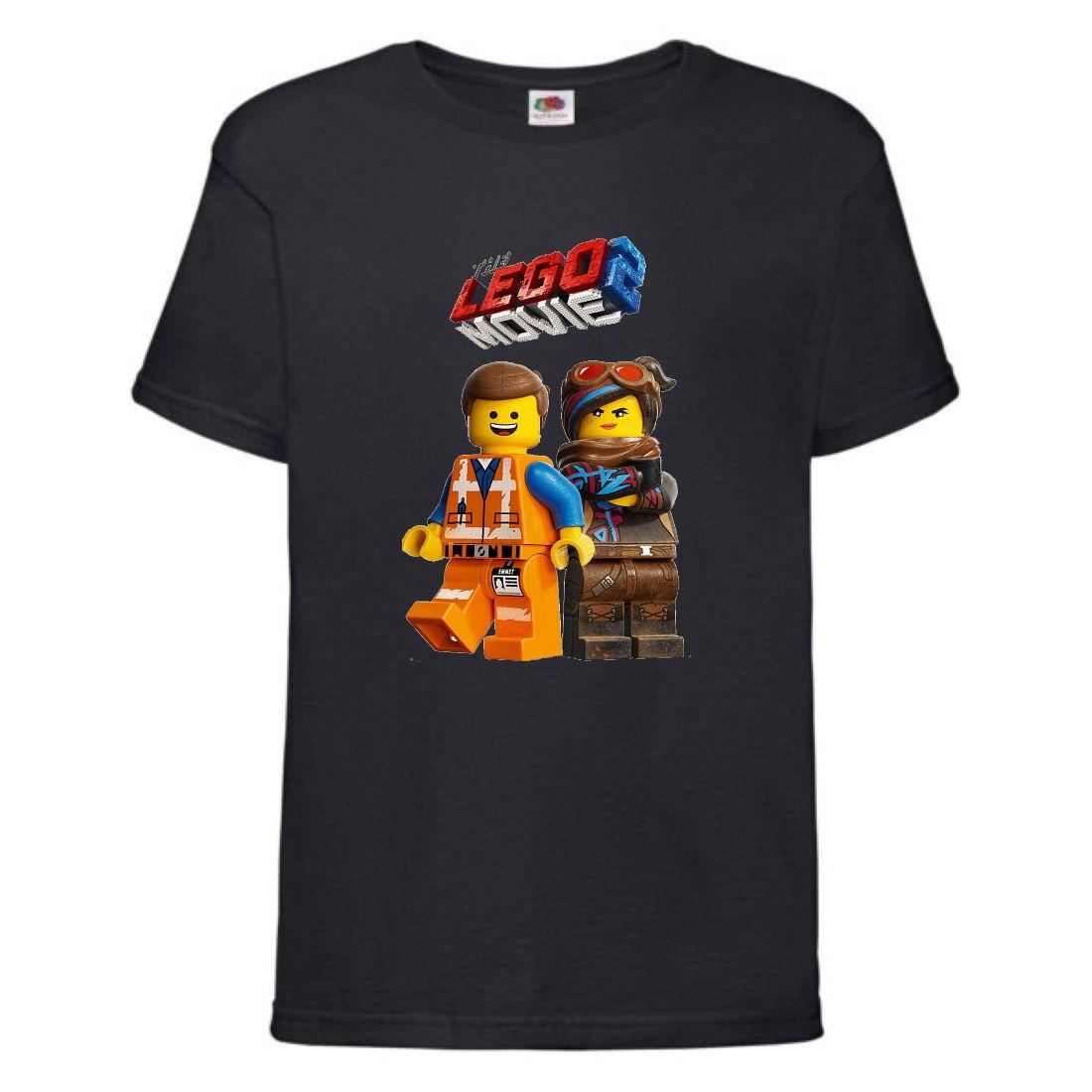 

Футболка Лего Нинзяго Лего Муви (Lego-06) черная 104-116-128-140-152-164 размер