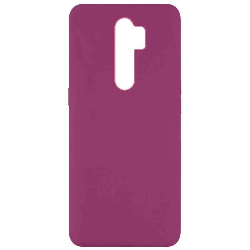 

Чехол Silicone Cover Full without Logo (A) для Oppo A5 (2020) / Oppo A9 (2020), Бордовый / marsala