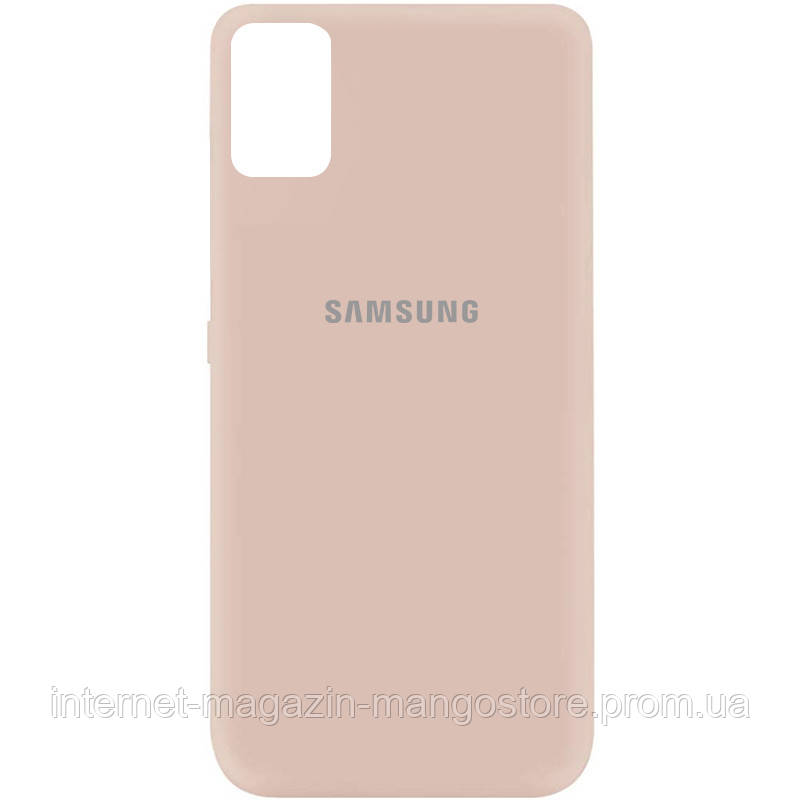 

Чехол Silicone Cover My Color Full Protective (A) для Samsung Galaxy A71, Розовый / pink sand