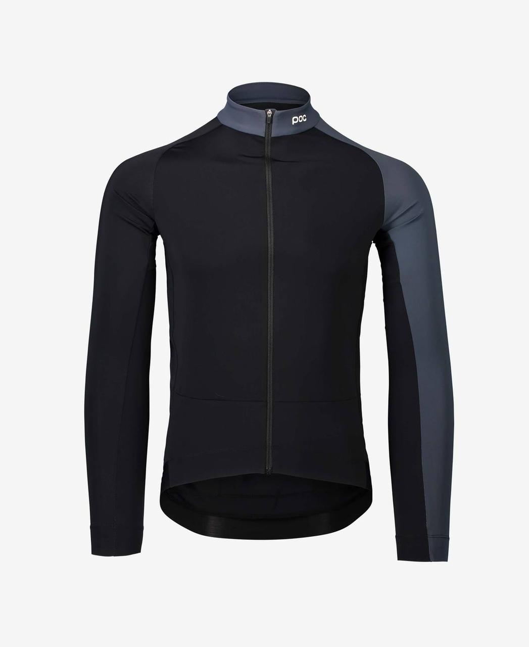 

Велоджерси POC Essential Road Mid LS Jersey, Черный-серый