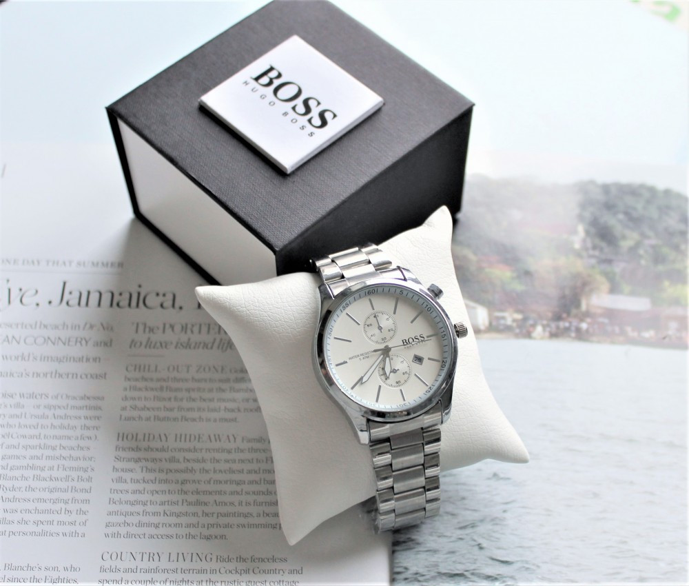 

Мужские часы Hugo Boss silver