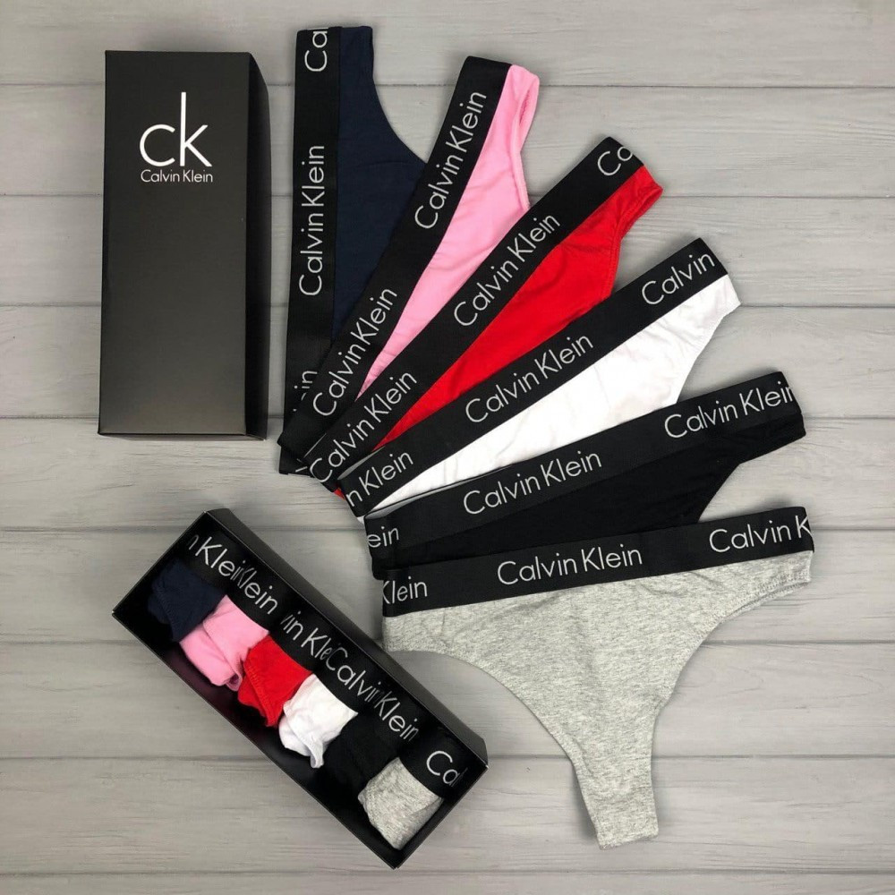 

Трусы Женские Calvin Klein Empire Black Чёрный, Серый, Белый, Синий, Красный, Розовый