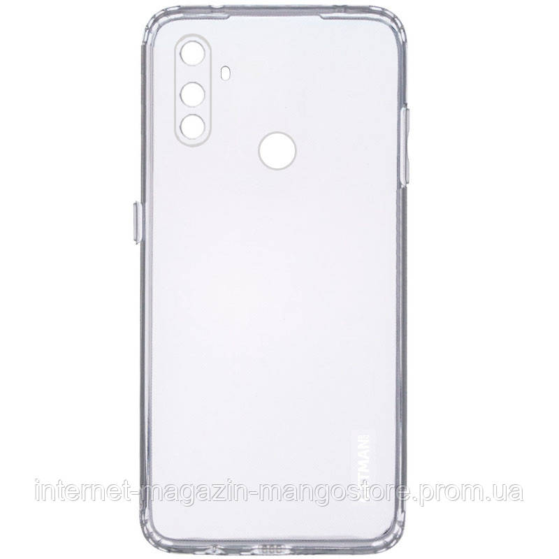 

TPU чехол GETMAN Clear 1,0 mm для Realme C3, Бесцветный (прозрачный)