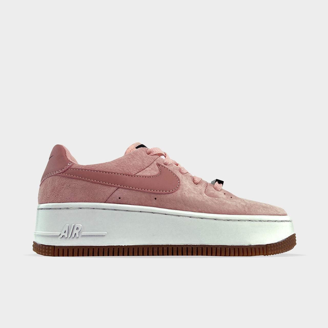 

Кроссовки женские Nike Air Force 1 Low Pink Sage (Розовый). Женские кроссовки Найк Аир Форс розового цвета.