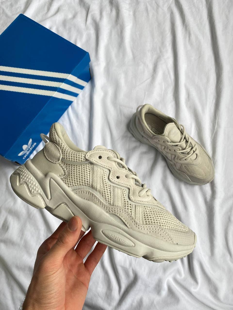 

Женские кроссовки Adidas Ozweego Beige / Адидас Озвиго Бежевые 37, Бежевый