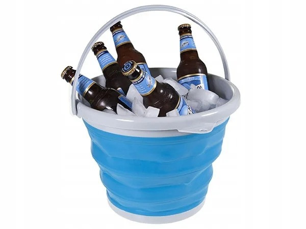 

Відро 10 літрів туристичне складне Collapsible Bucket